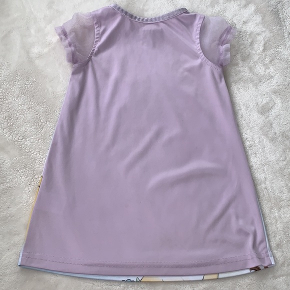 Disney Princesses Lavender Nightgown 2T Pajamas EUC - Picture 6 of 9